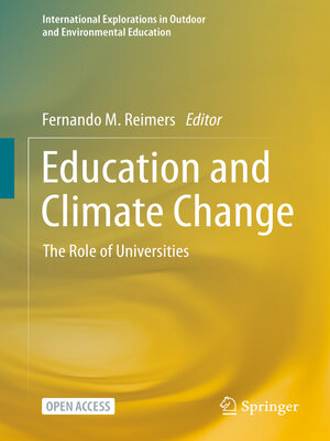 cover image of Education and Climate Change